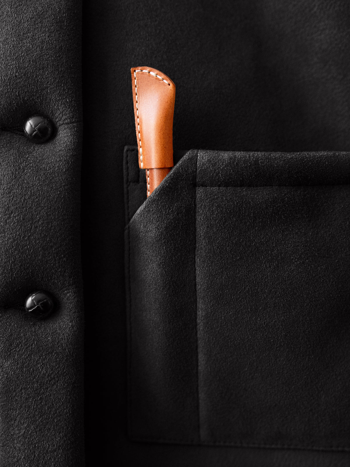 Sheepskin Painter Jacket / Black