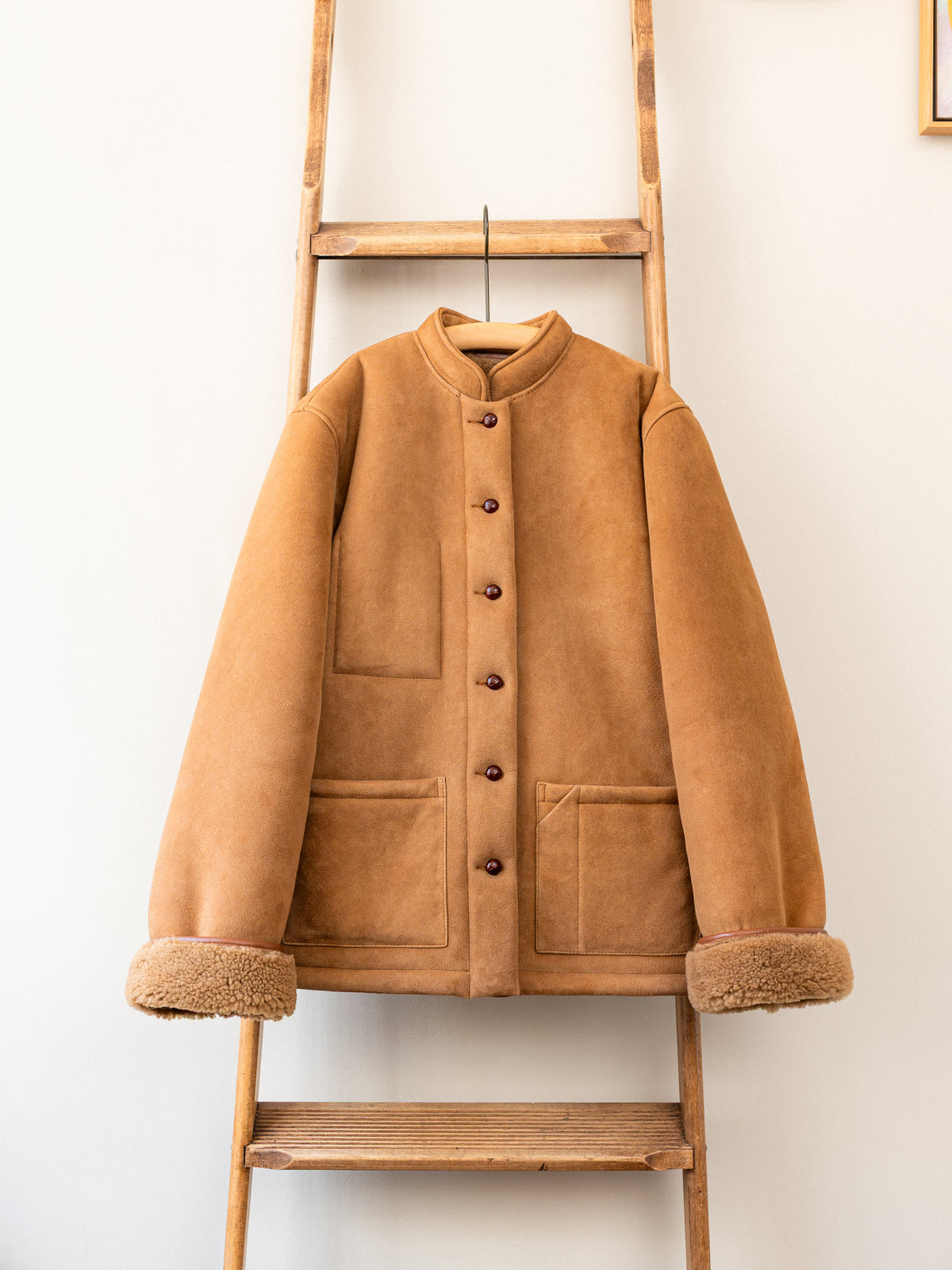 Sheepskin Painter Jacket / Tan
