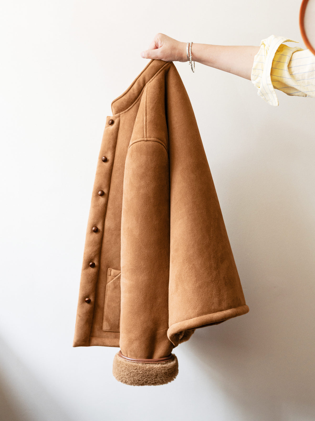 Sheepskin Painter Jacket / Tan