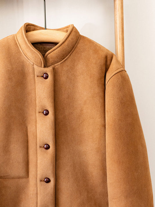 Sheepskin Painter Jacket / Tan