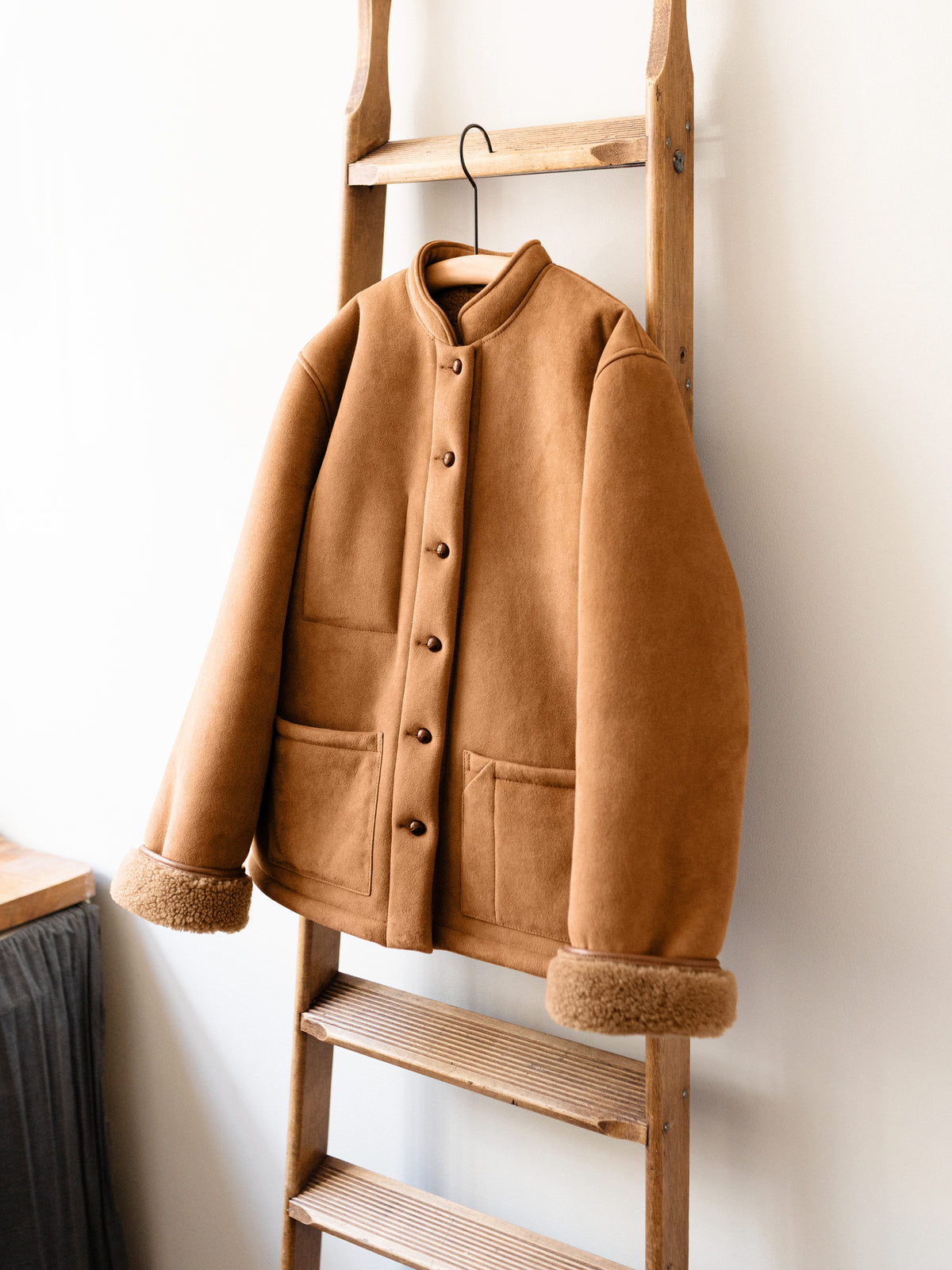 Sheepskin Painter Jacket / Tan