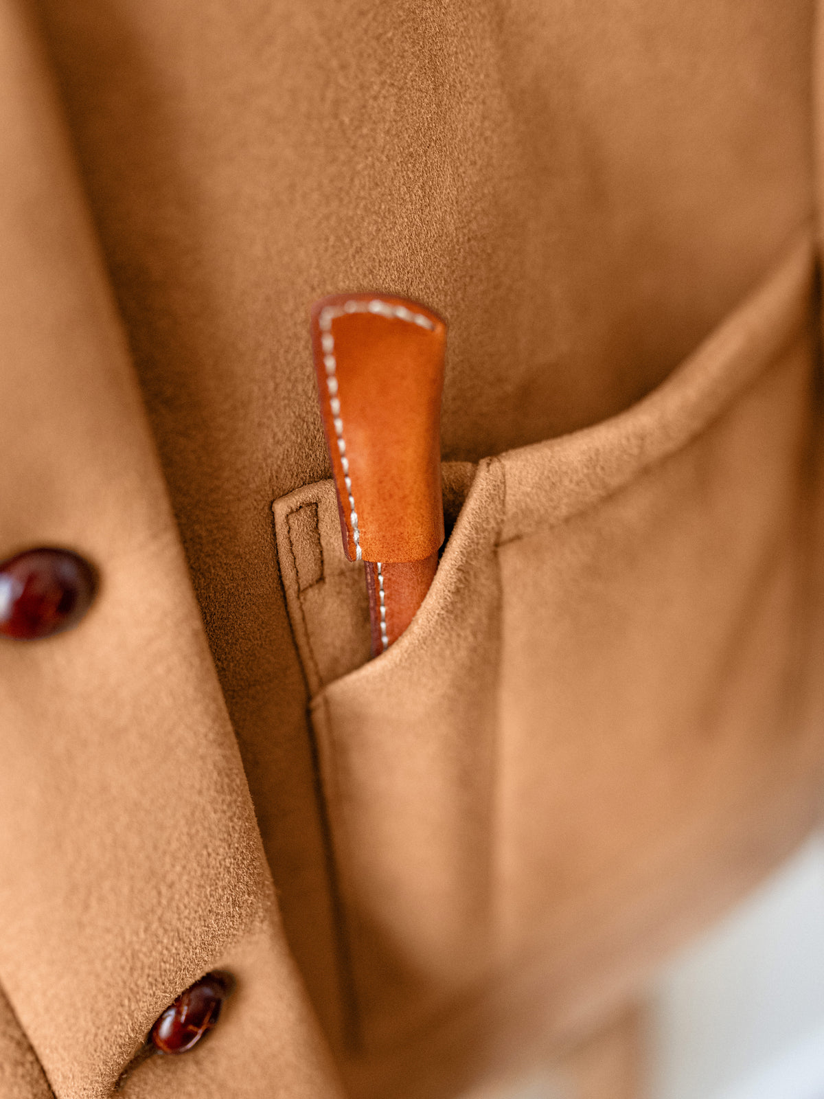 Sheepskin Painter Jacket / Tan