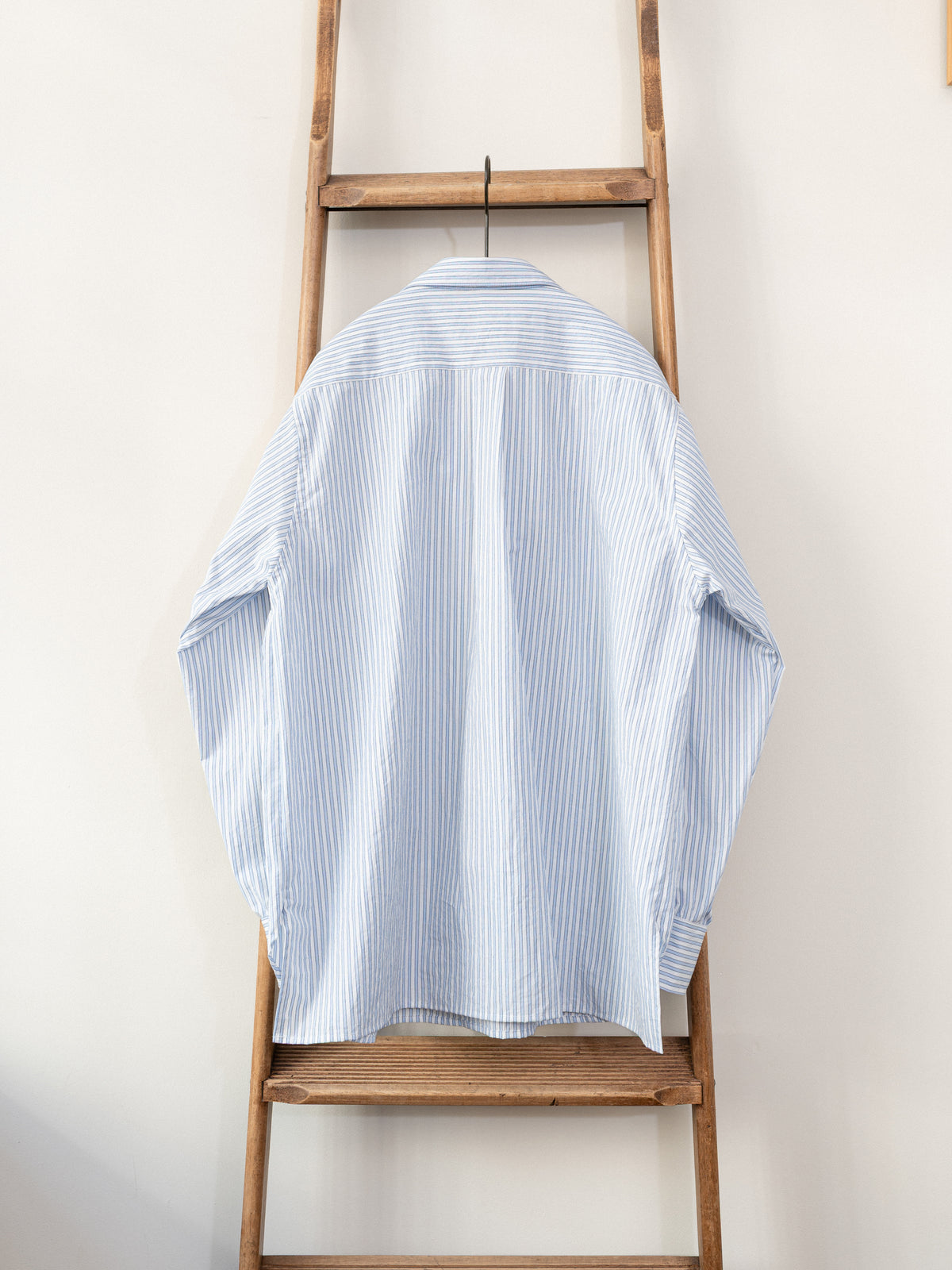 Striped Japanese Cotton Smock | Blue & White