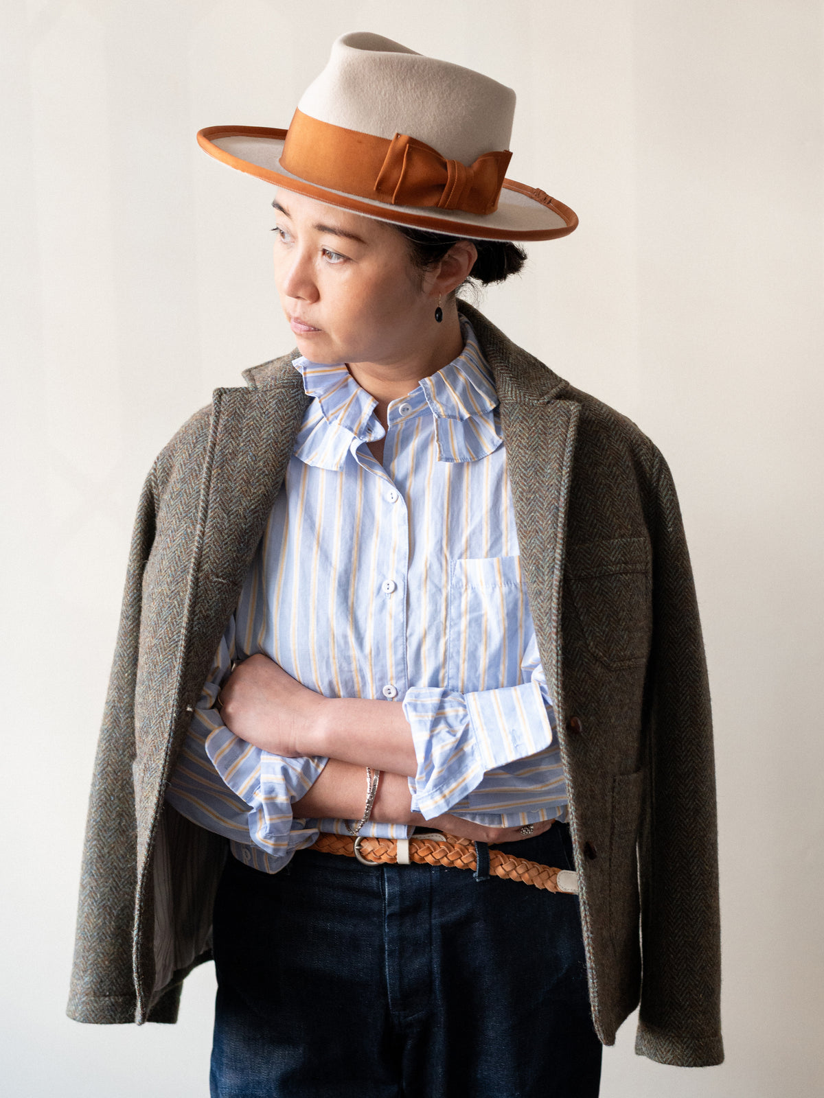 Tweed Worker Jacket / Heather Herringbone