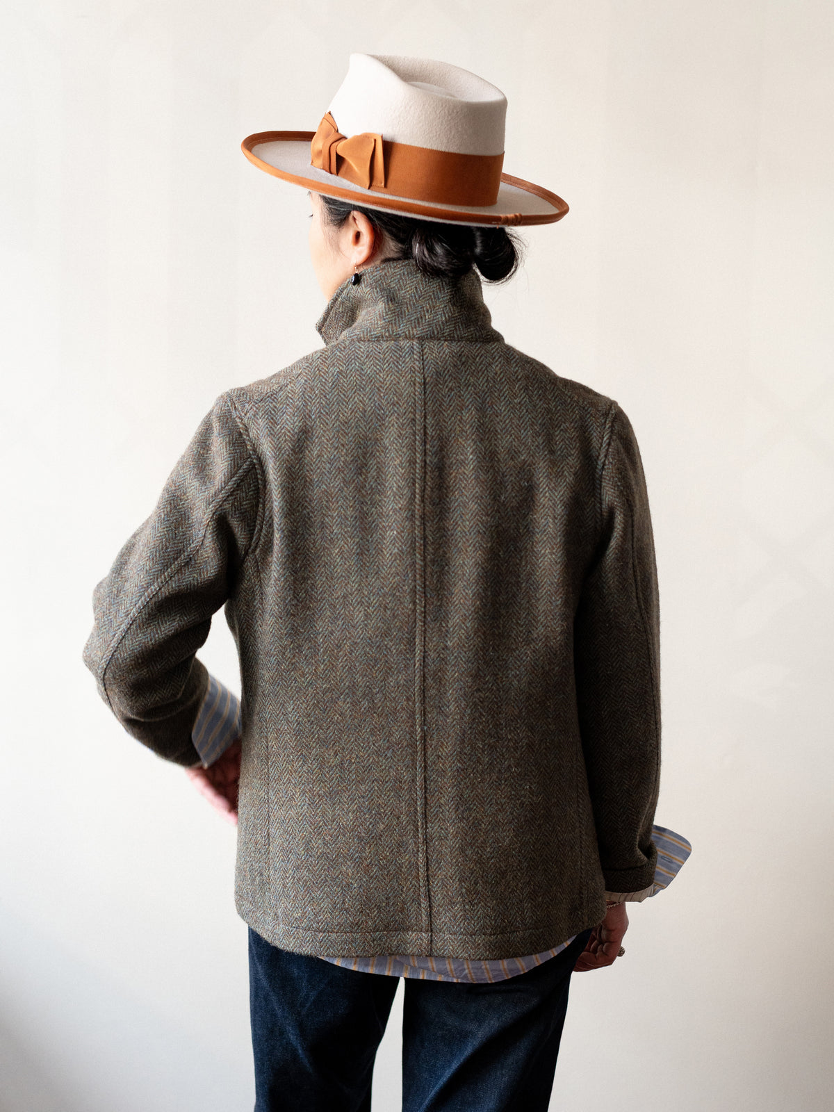 Tweed Worker Jacket / Heather Herringbone