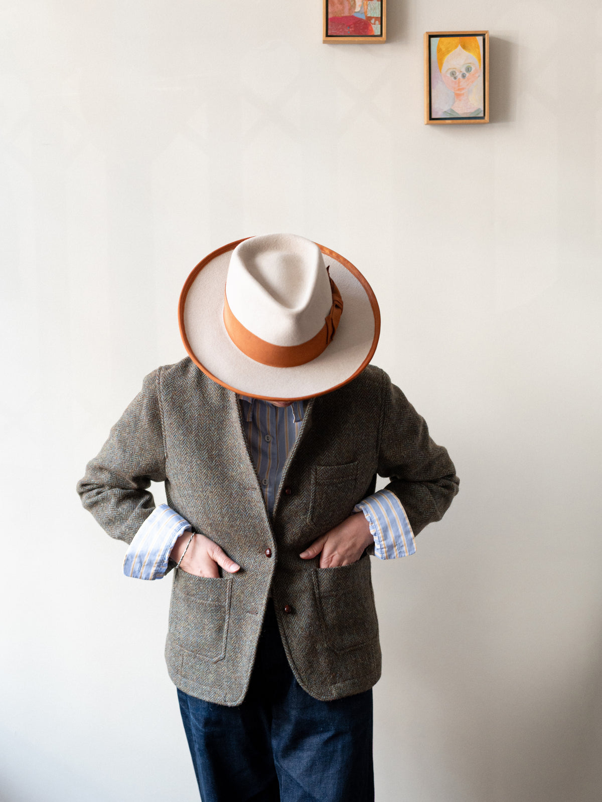 Tweed Worker Jacket / Heather Herringbone