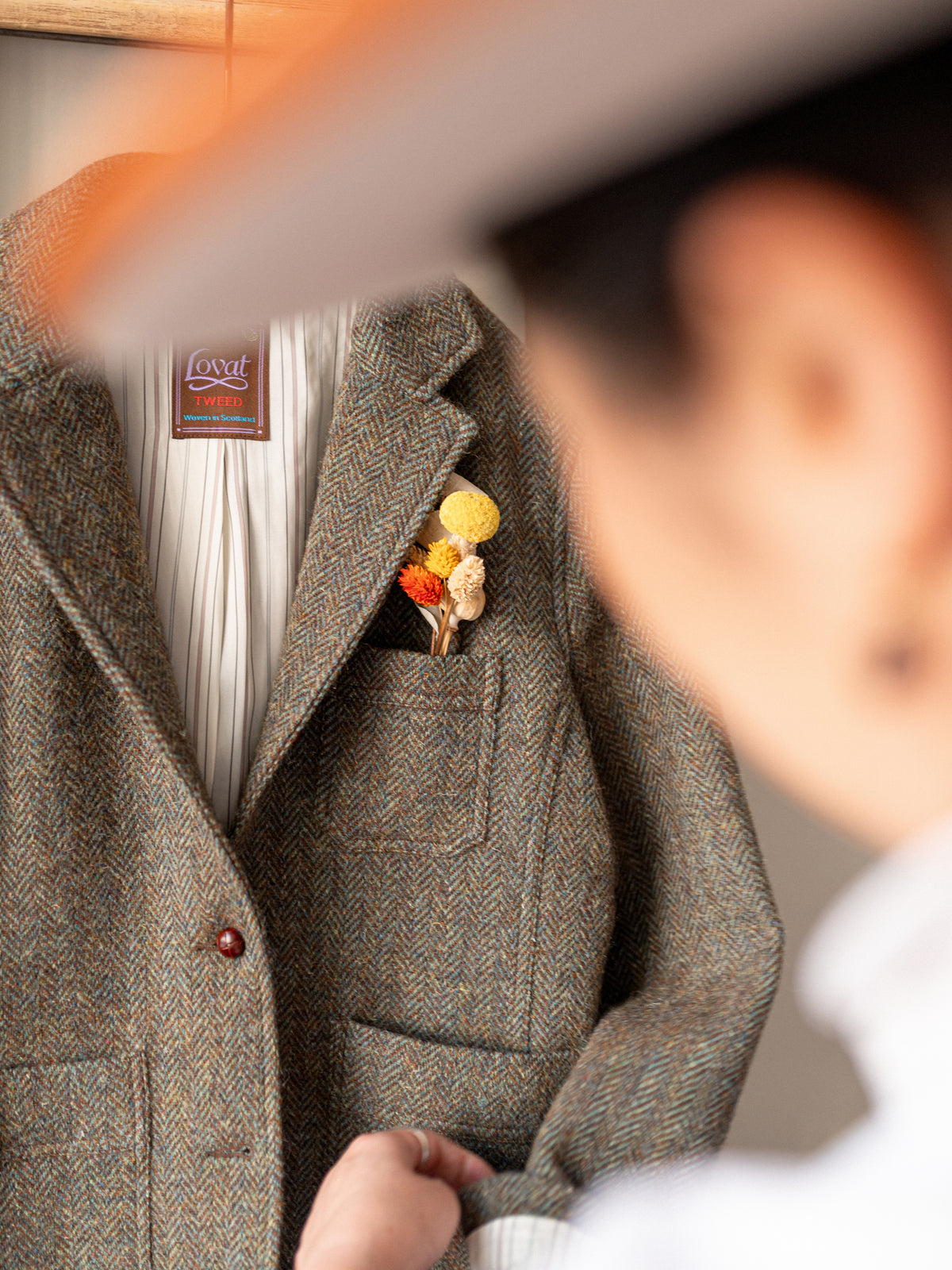 Tweed Worker Jacket / Heather Herringbone