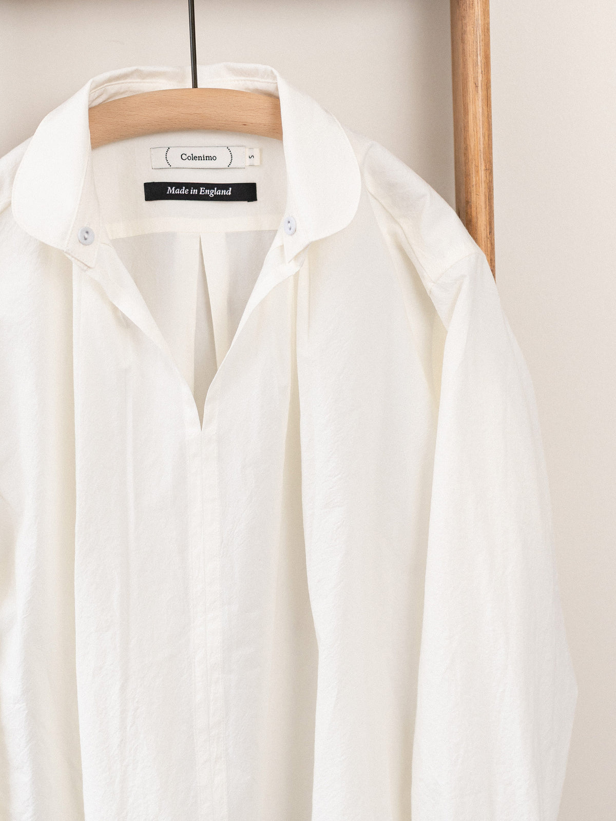 Typewriter Cotton Smock / Ivory