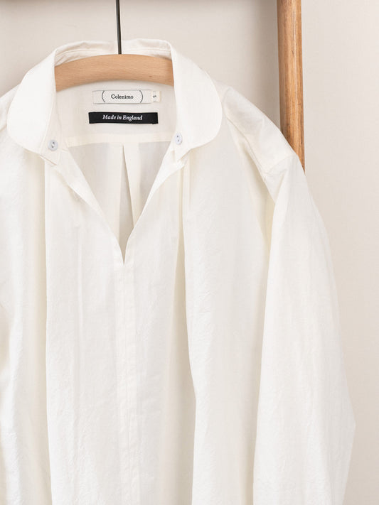 Typewriter Cotton Smock / Ivory