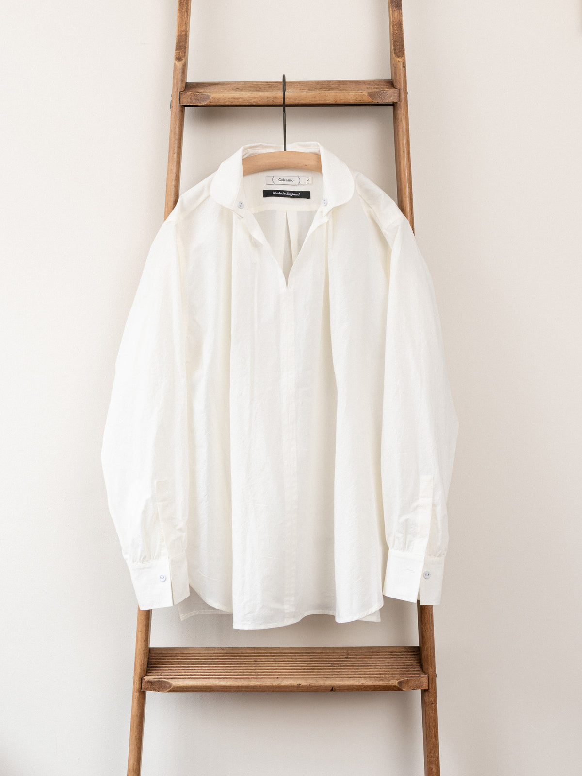 Typewriter Cotton Smock / Ivory