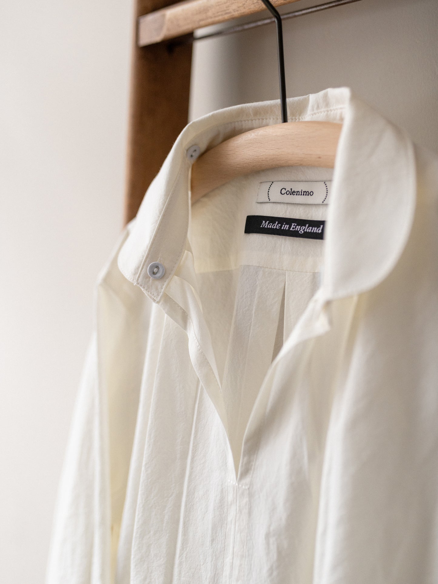 Typewriter Cotton Smock / Ivory