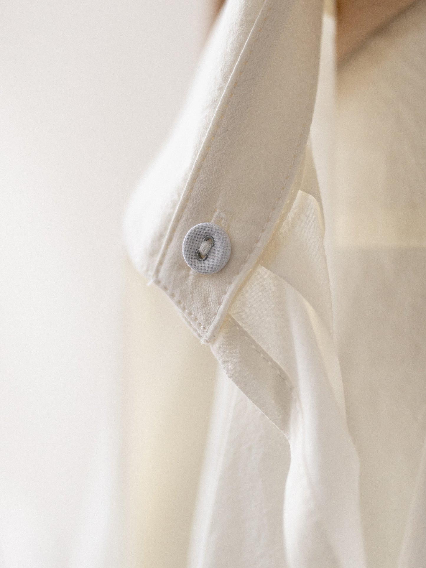 Typewriter Cotton Smock / Ivory