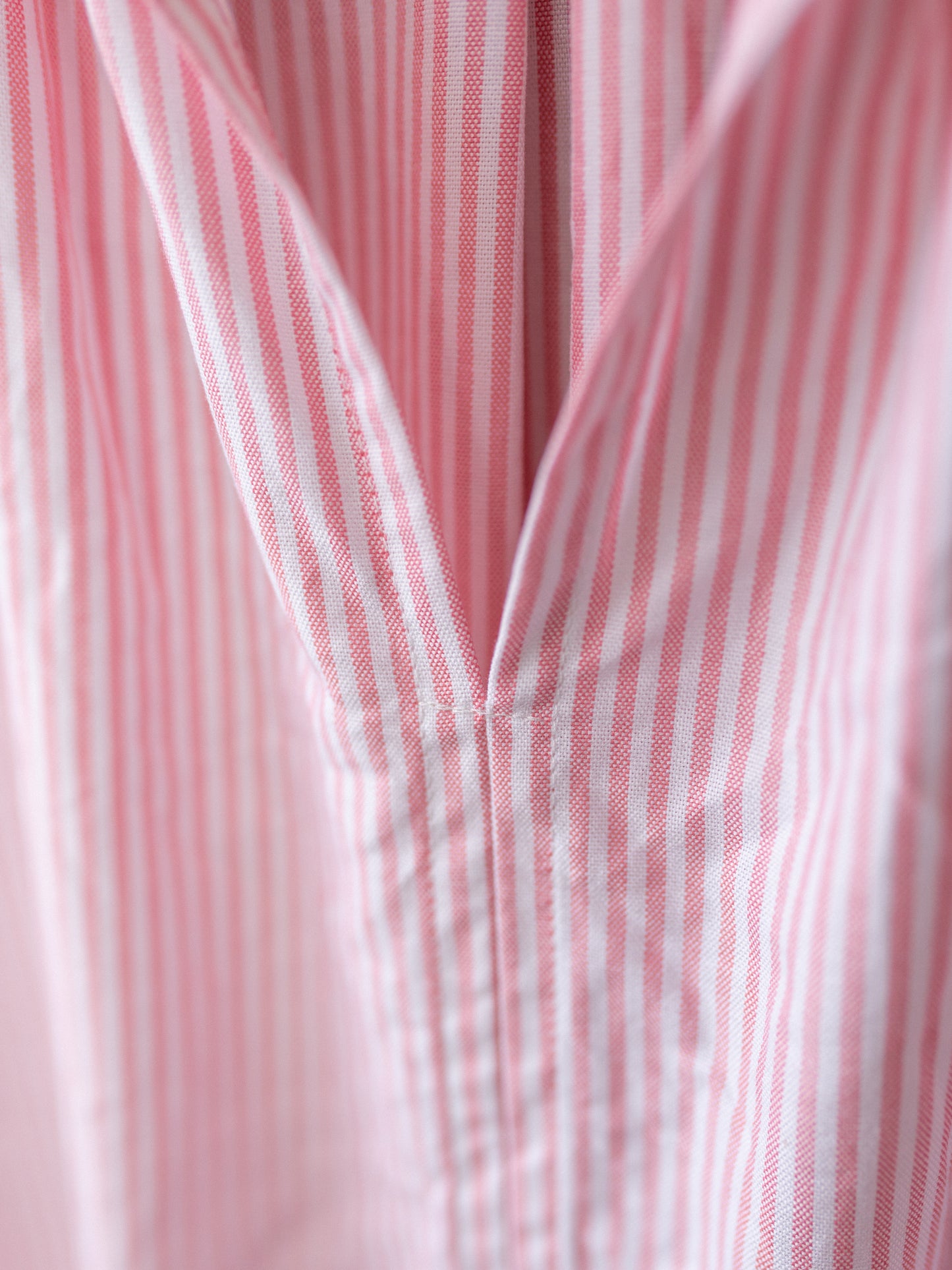 Oxford Cotton Smock / Pink Stripe