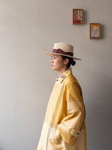 Silk Balmacaan Coat