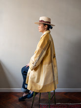 Silk Balmacaan Coat