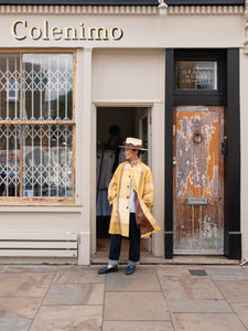 Silk Balmacaan Coat