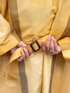 Silk Balmacaan Coat