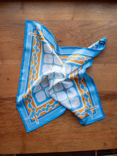 Colenimo Silk Bandana Scarf / Blue