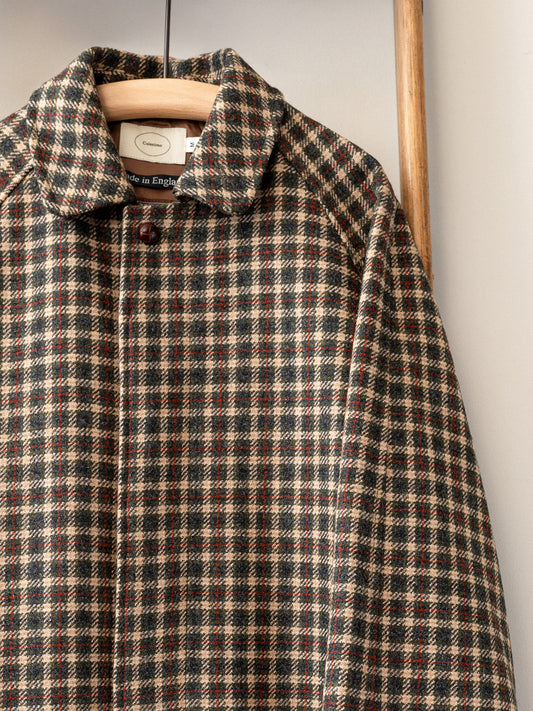 Sporting Tweed Balmacaan Coat / City Check