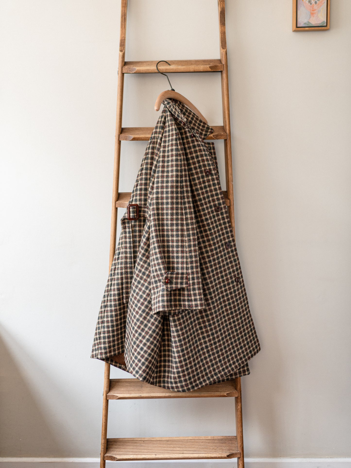 Sporting Tweed Balmacaan Coat / City Check