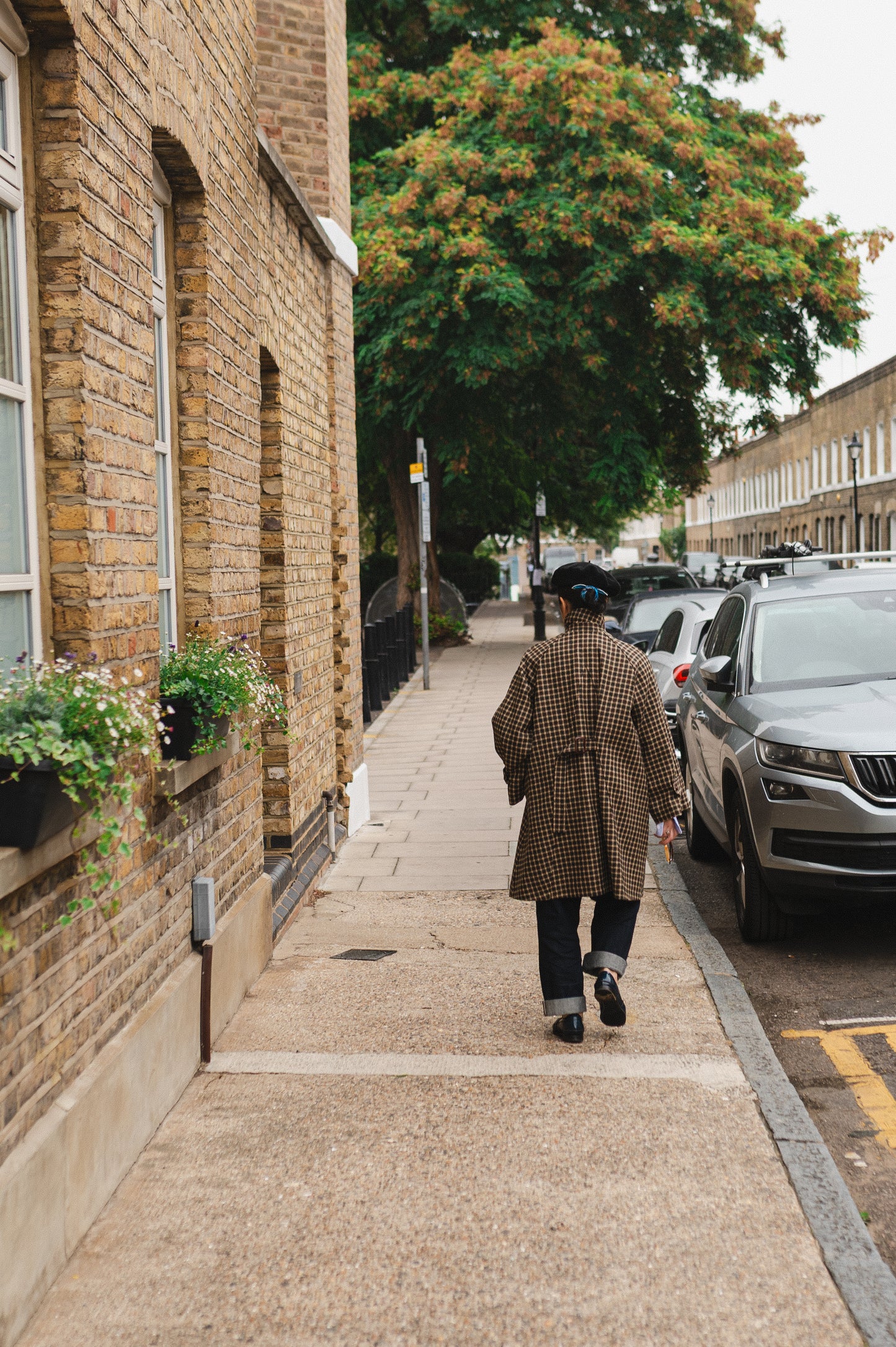 Sporting Tweed Balmacaan Coat / City Check