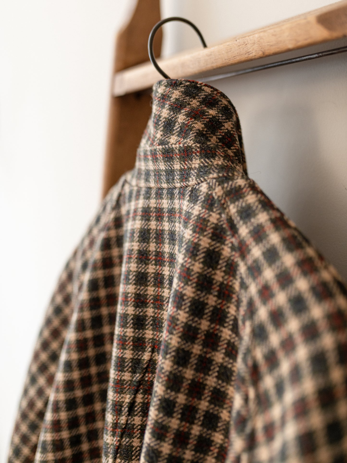 Sporting Tweed Balmacaan Coat / City Check