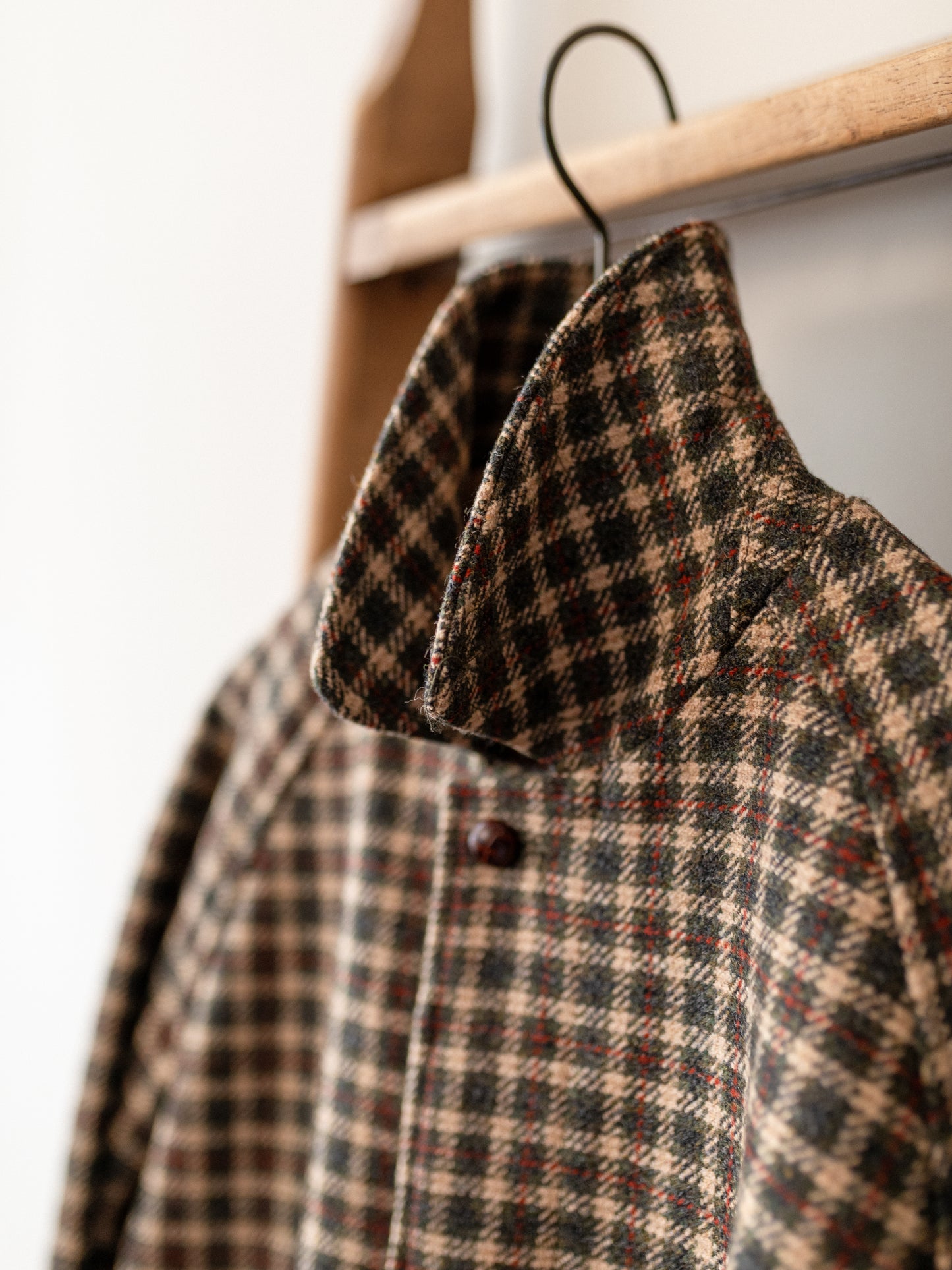 Sporting Tweed Balmacaan Coat / City Check