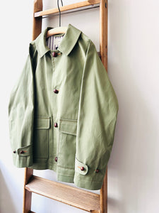 Wax Cotton Field Jacket / Olive