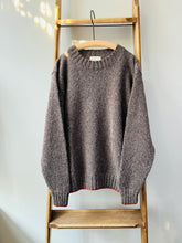 Mohair Tweed Jumper / Brown