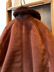 Sheepskin Field Jacket / Brown