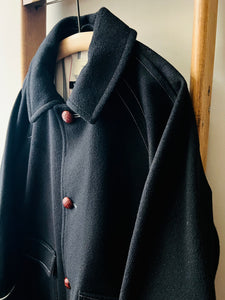 Melton Wool Field Jacket / Black Loaden