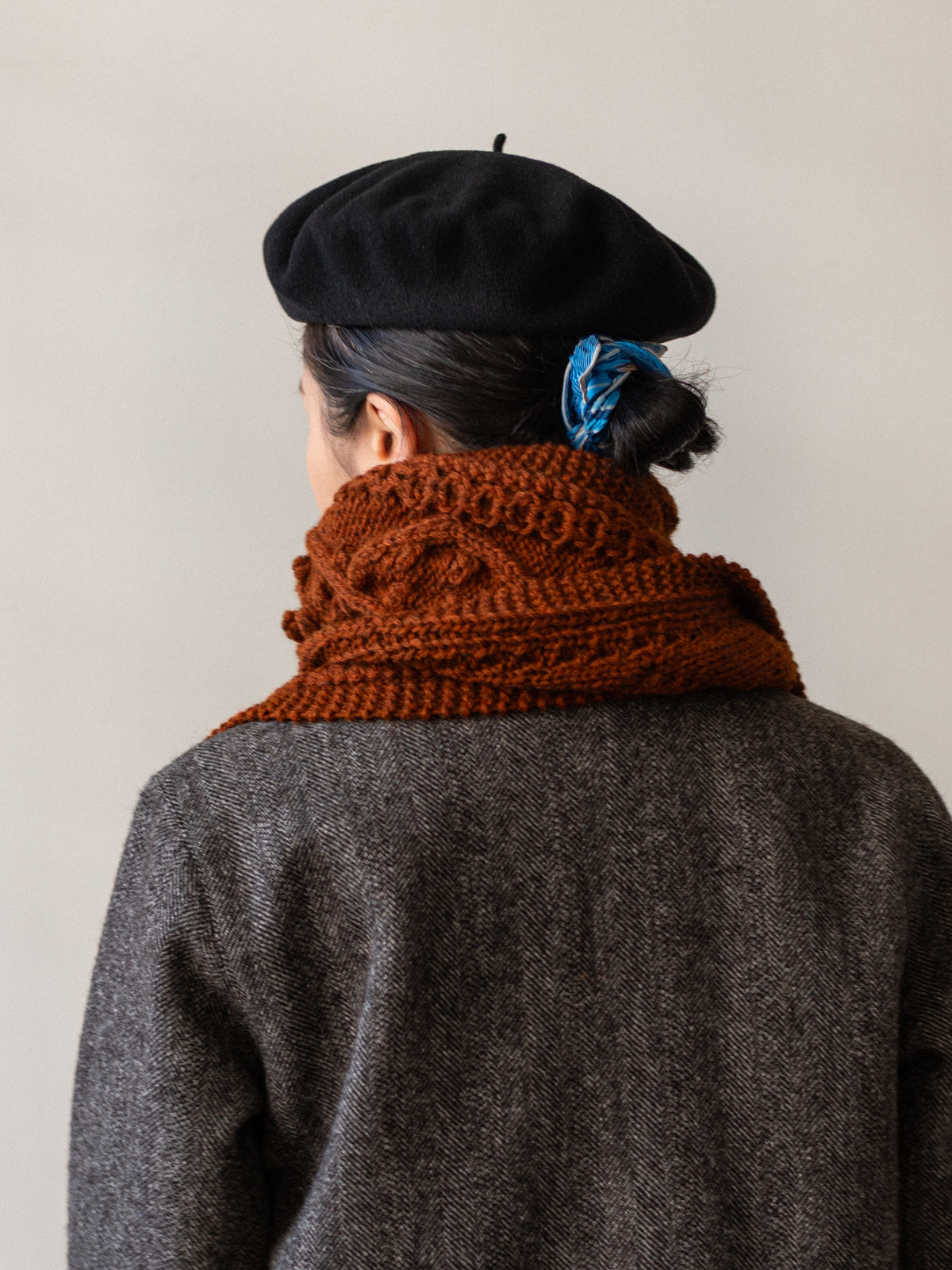 Aran Scarf / Ginger