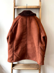 Sheepskin Field Jacket / Brown