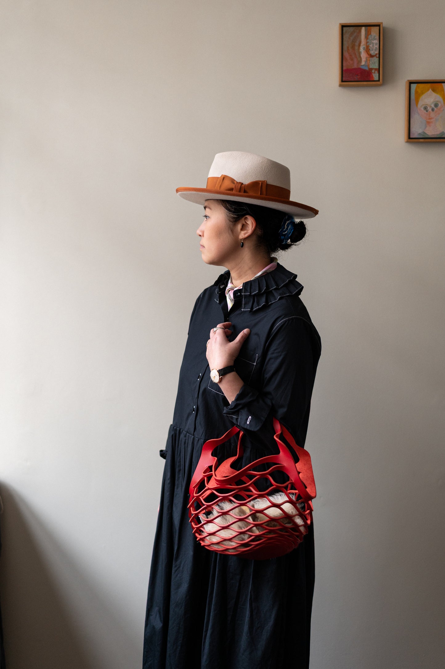 Leather Shopping Bag