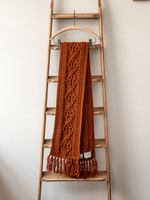 Aran Scarf / Ginger
