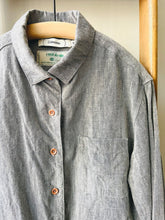 Irish Linen Shirt / Gray Chambray