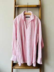 Irish Linen Smock / Pink