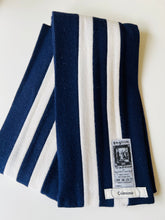 Stripe Scarf / Navy