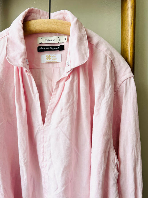 Irish Linen Smock / Pink