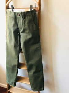 Straight-Leg Selvedge Chino Trouser