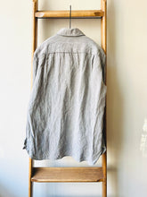 Irish Linen Shirt / Gray Chambray