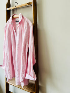 Irish Linen Smock / Pink