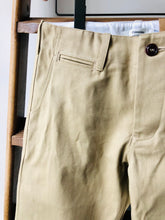 Straight-Leg Selvedge Chino Trouser / Beige