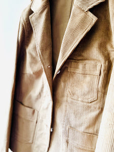 Four Pocket Corduroy Jacket / Beige