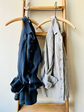 Irish Linen Shirt / Gray Chambray